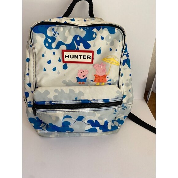 Hunter X Peppa Pig Muddy Puddles Unisex Children's Backpack - Picture 3 of 7